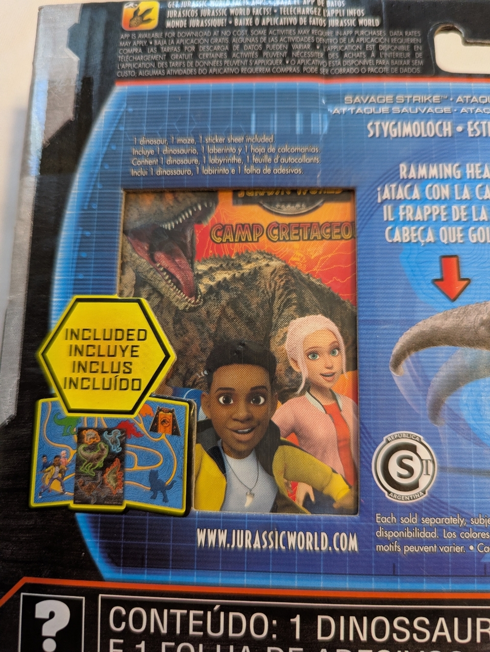 Jurassic World Stygimoloch Dinosaur Toy BNWT - Picture 4 of 6
